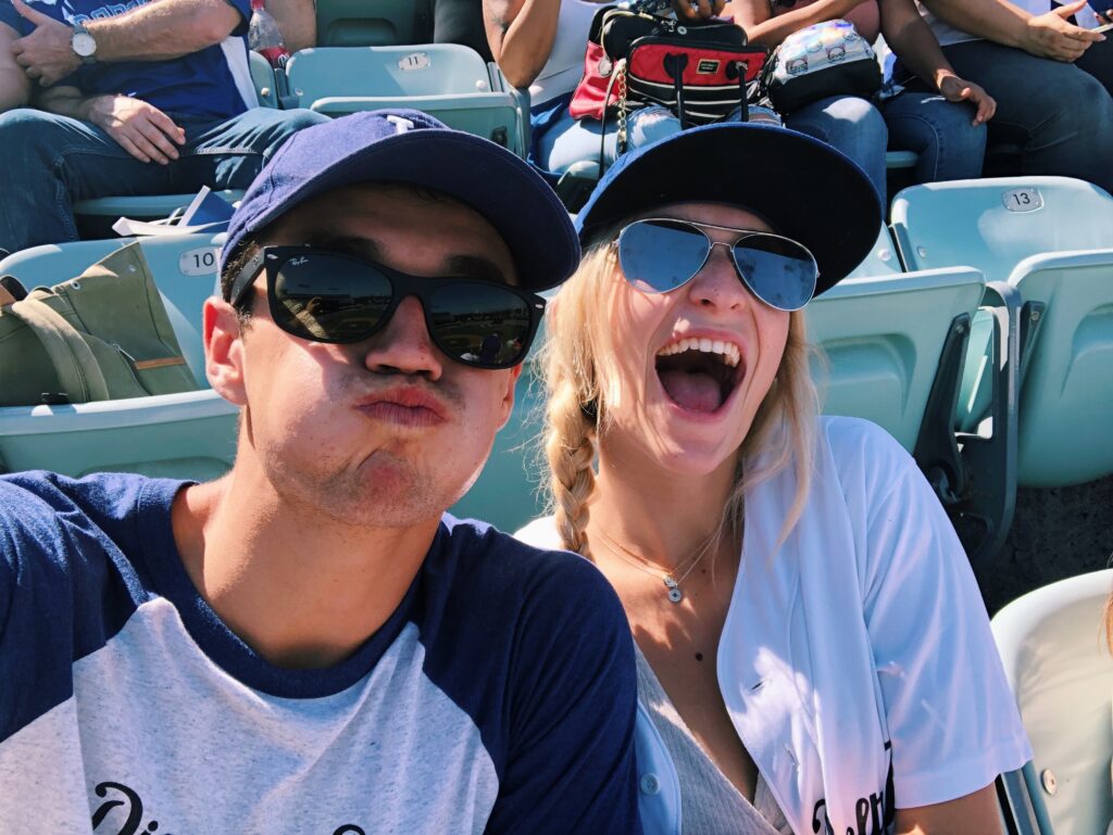 Dodger Game Date in Los Angeles
