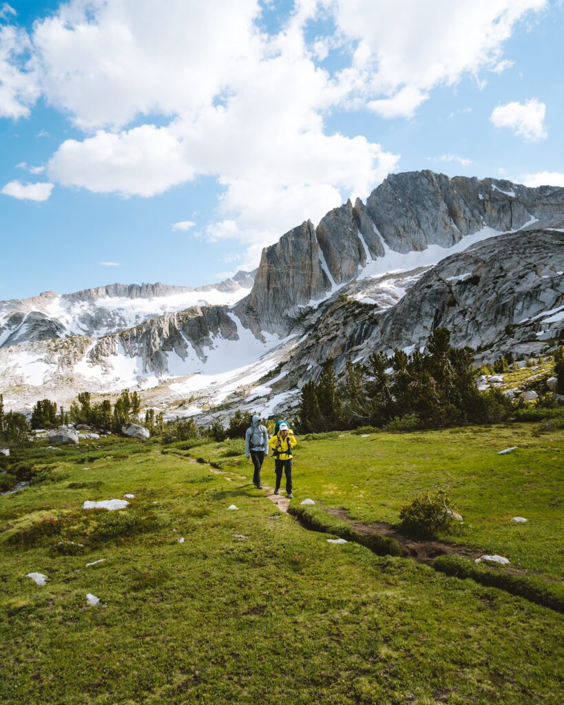 Sierra High Route Couple's Backpacking