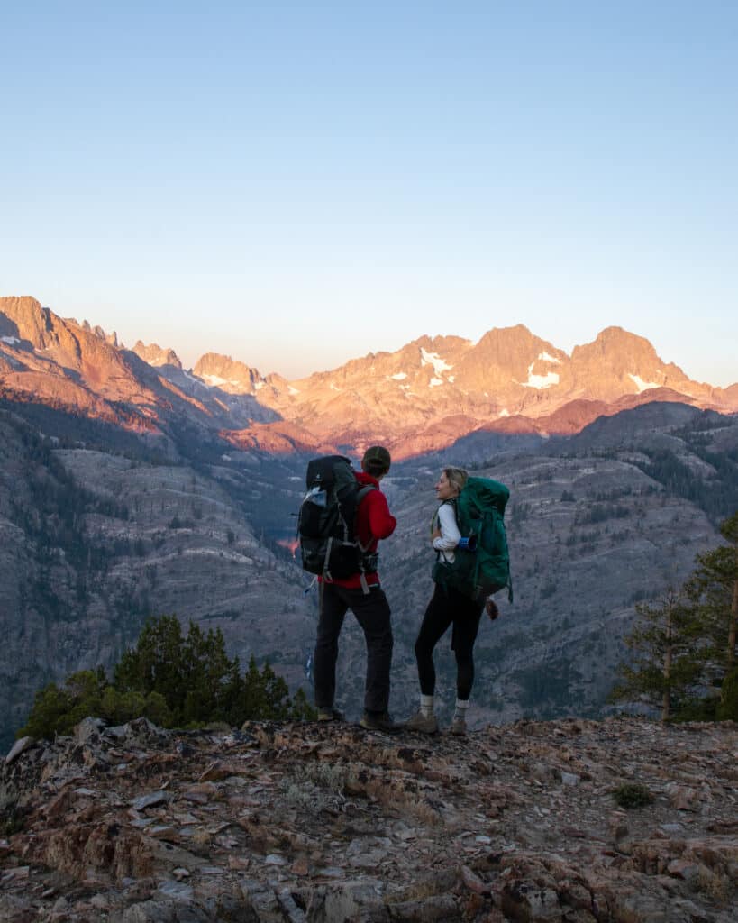 PCT to Thousand Island Lake overlooking Mt. Ritter