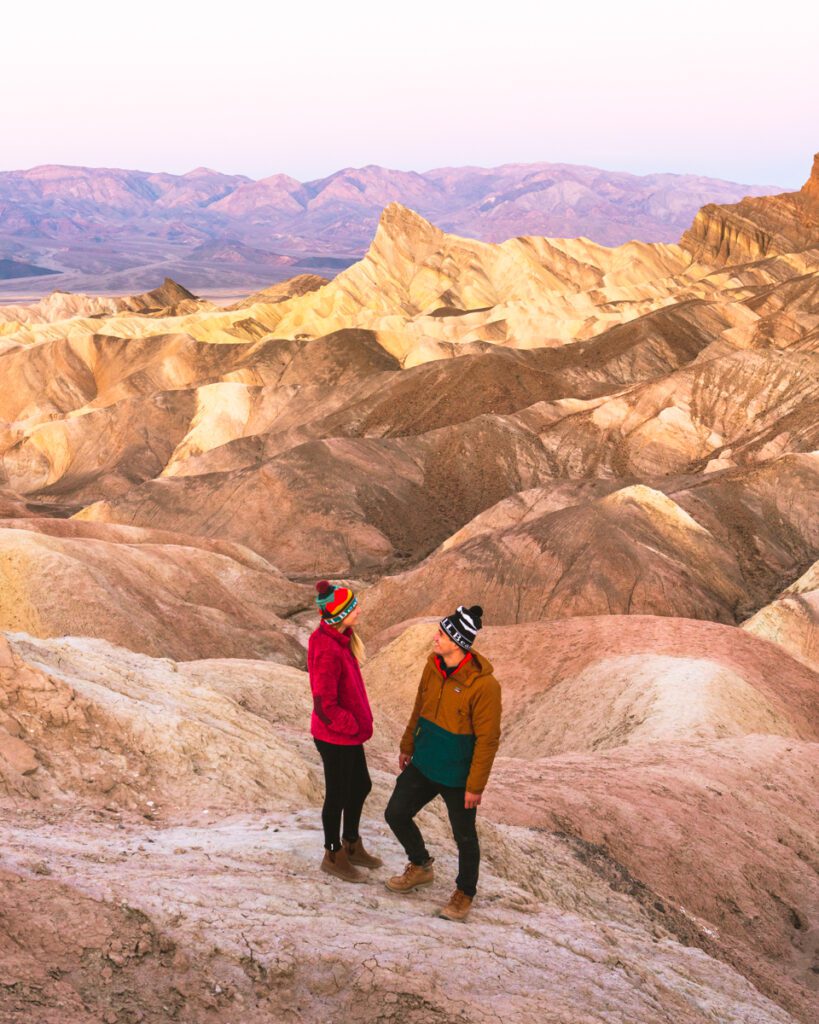 Zabriskie Point sunrise