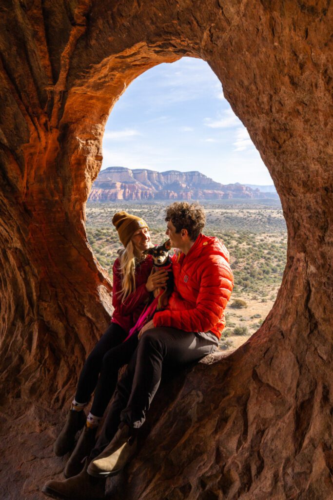 robbers roost hike in sedona