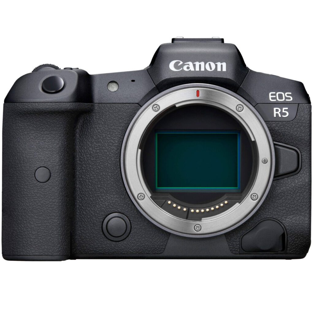 Canon EOS R5 best mirrorless camera for travel photography