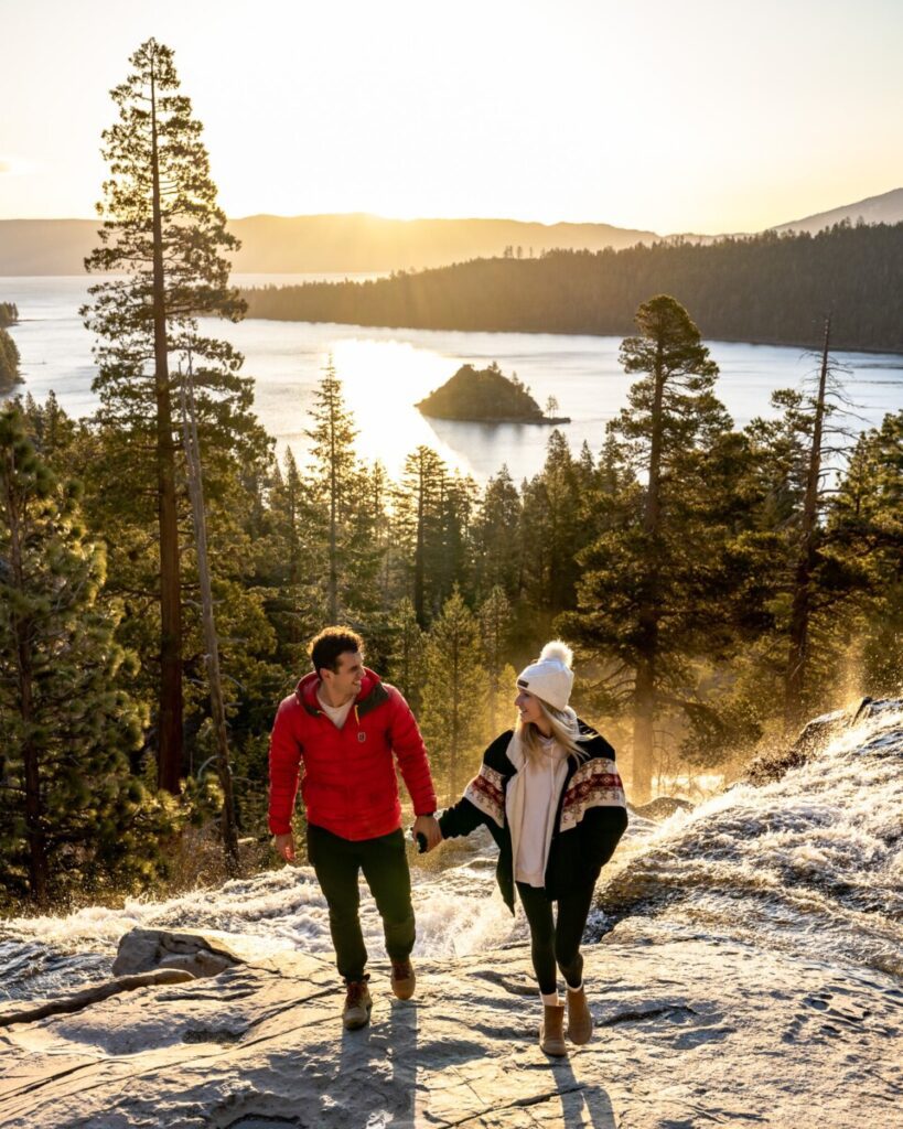 Emerald Bay State Park Sunrise near Eagle Falls 