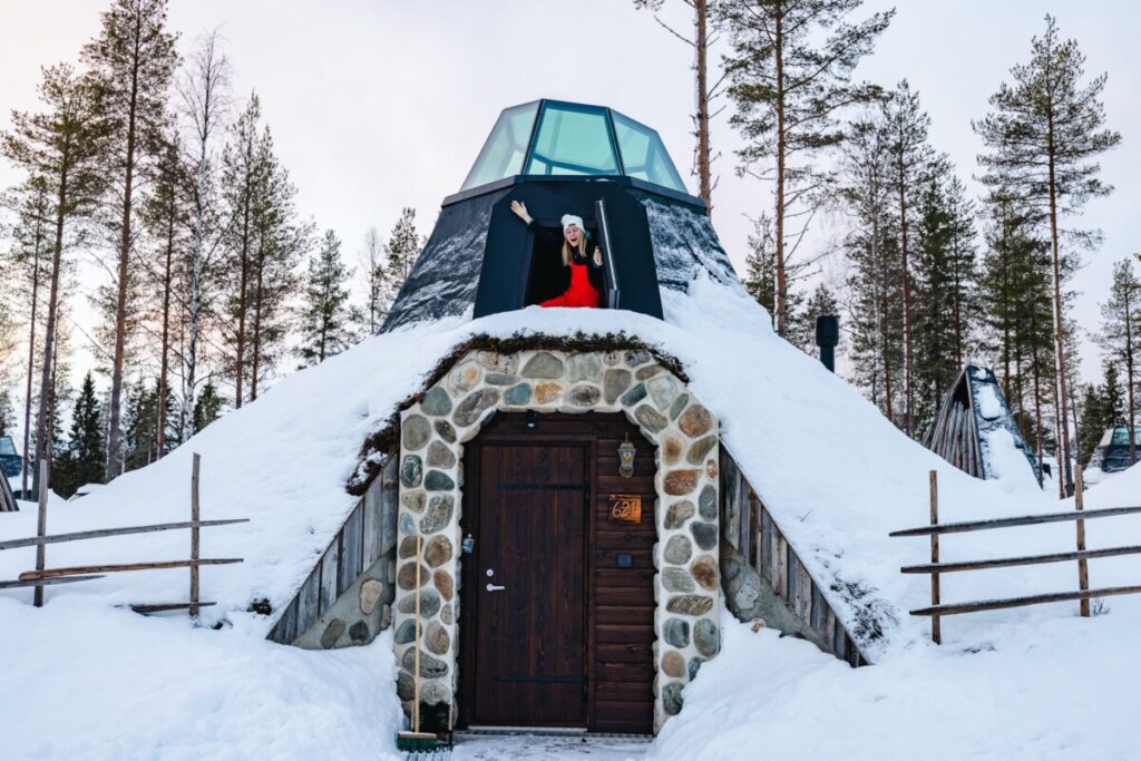 Aurora Glass Igloos at Apukka Resort Rovaniemi