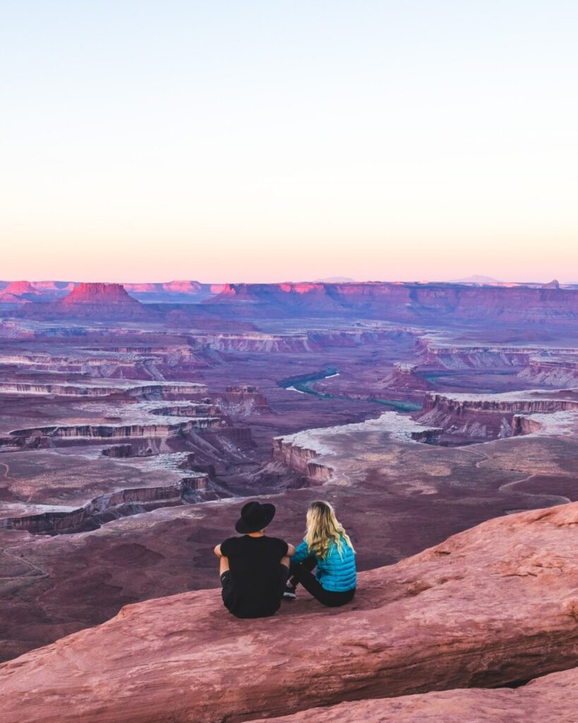 Green River Overlook Canyonlands National Park at Sunrise