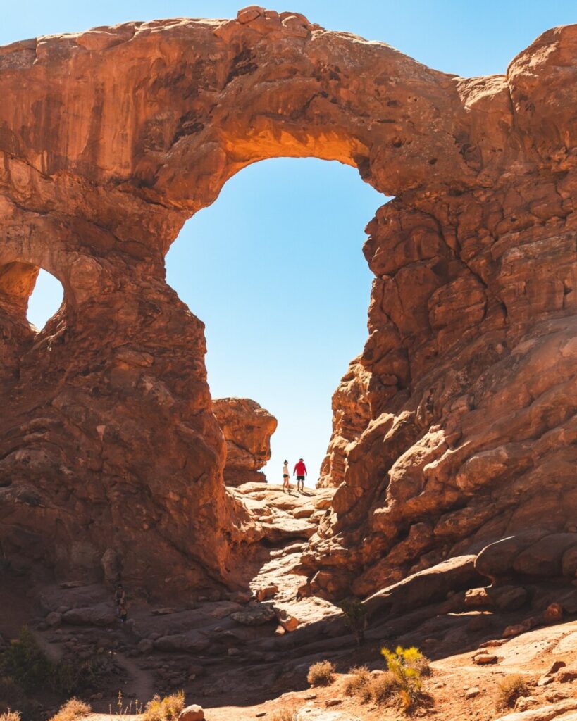 Windows Loop Hike in Arches National Park