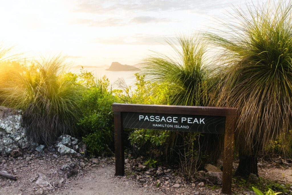Passage Peak at Sunrise on Hamilton Island