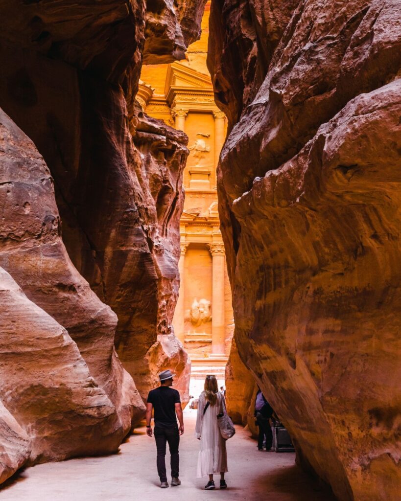 The Siq in Petra