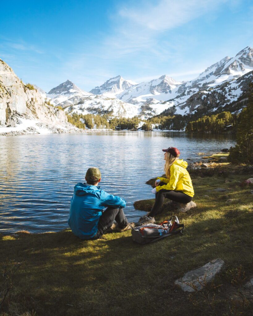 Little Lakes Valley Hike off of Highway 395