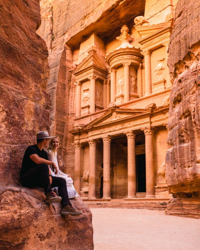 The Treasury at Petra, Jordan