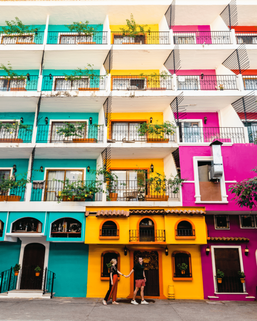 Walking around the streets of Puerto Vallarta, Mexico