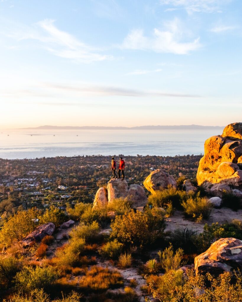 Hiking the Saddle Rock Trail at Sunrise in Santa Barbara