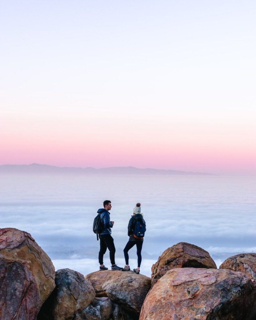 Sunrise at La Cumbre Peak