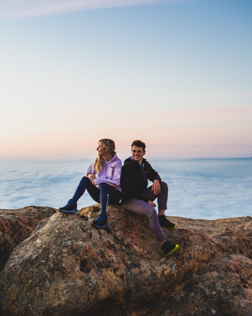 Lizards Mouth at blue hour before sunrise santa barbara