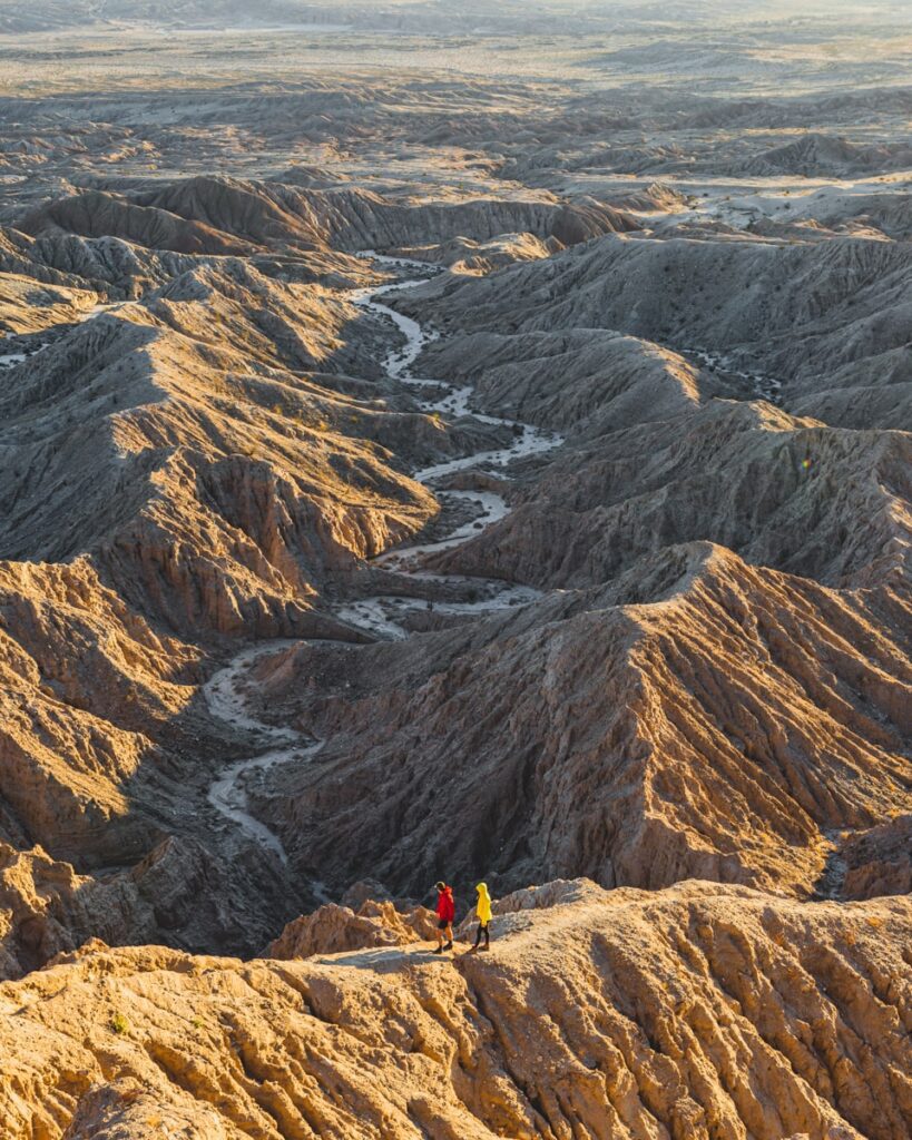 Anza Borrego Desert State Park in California during the fall and winter