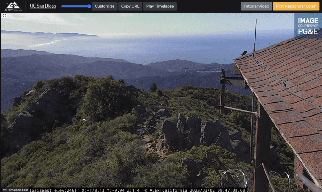 Mount Tamalpais Webcam