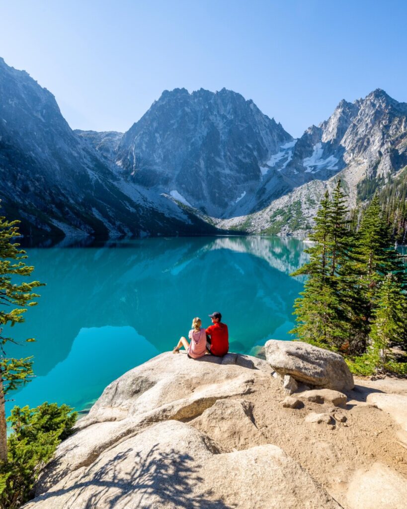 Lake Colchuck in the Enchantments