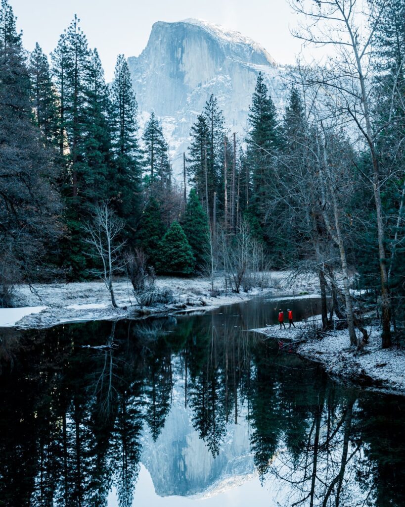 Yosemite National Park during the winter