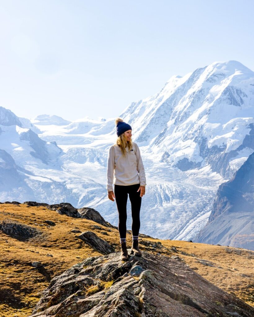 Hiking the Rotenboden hike in Zermatt, Switzerland