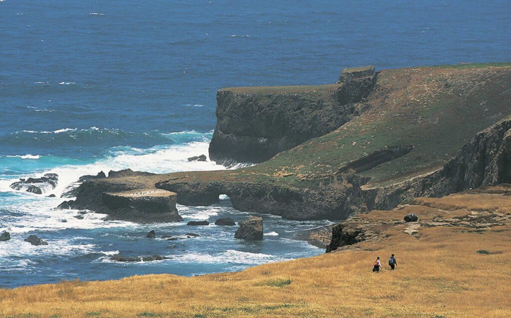 Hiking in the Channel Islands