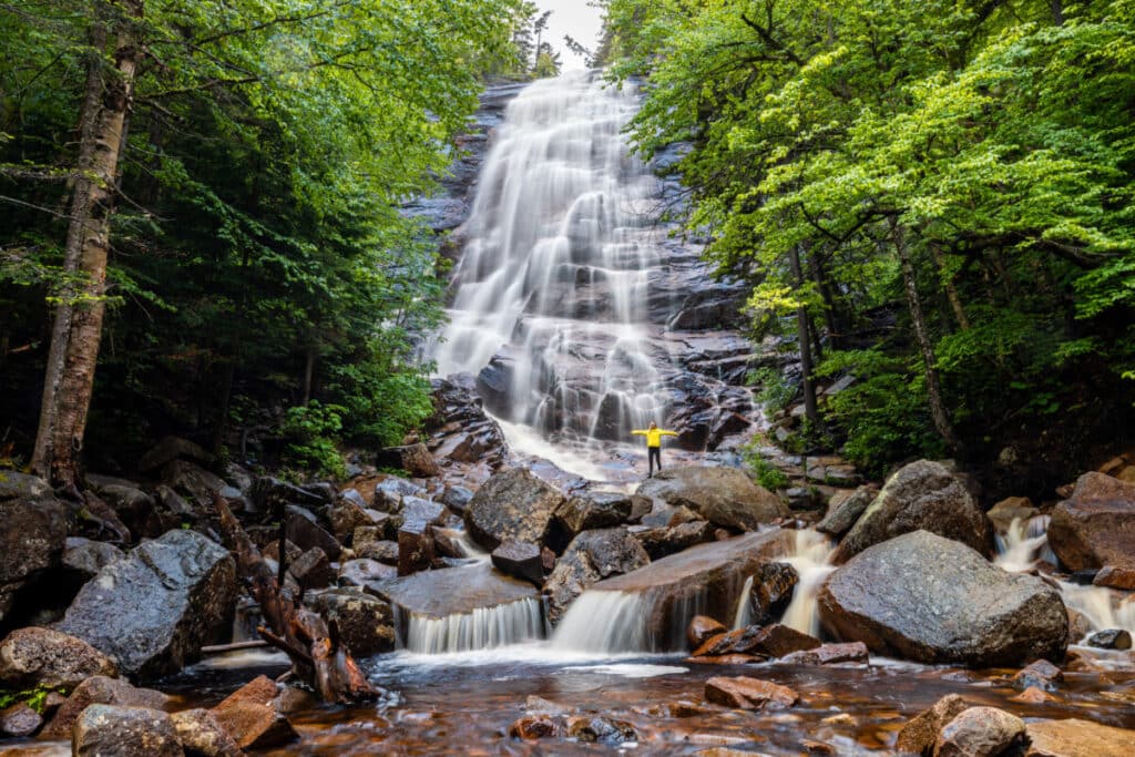 Arethusa Falls, New Hampshire's tallest waterfall