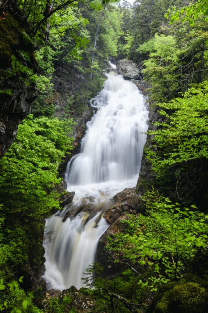 Crystal Cascades Waterfall New Hampshire