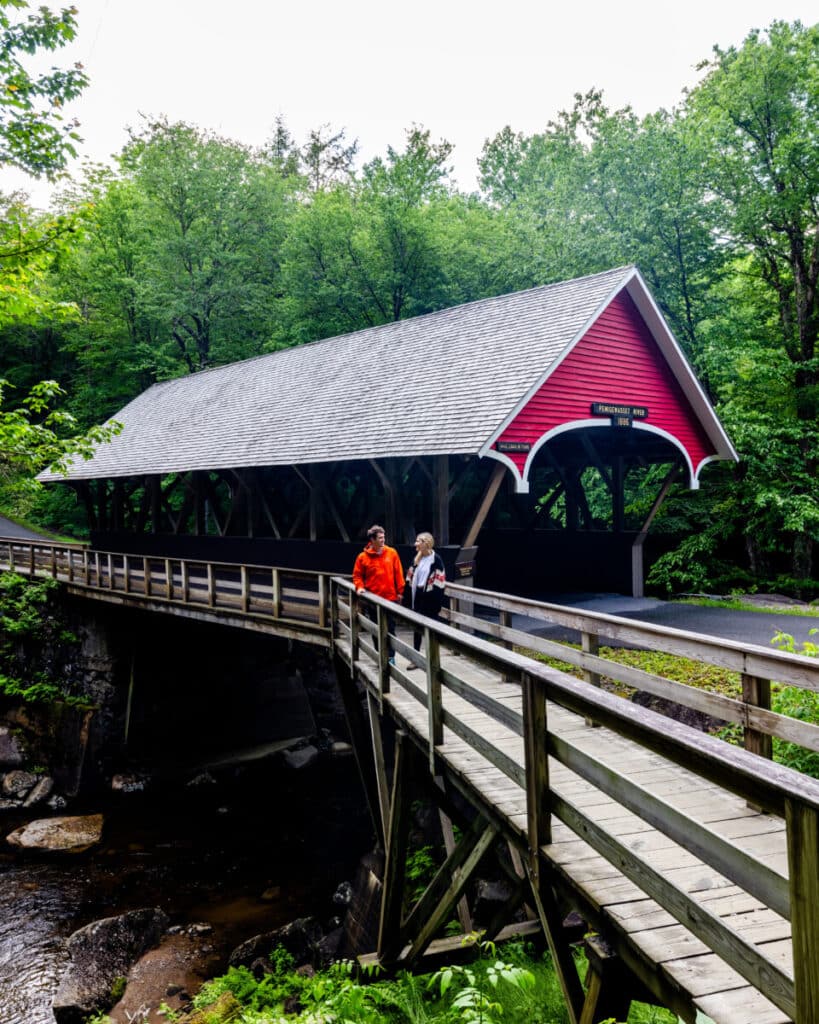 Flume Gorge New Hampshire Summer Road Trip