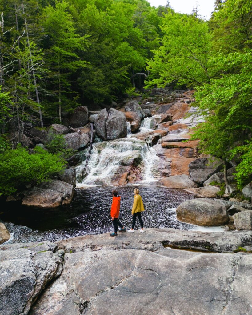 Georgiana and Harvard Falls New Hampshire Waterfall