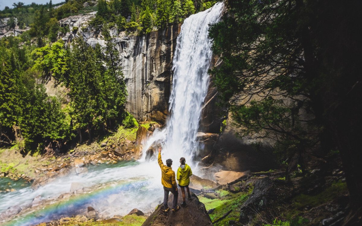 The Lovers Passport at the Lower Yosemite Falls