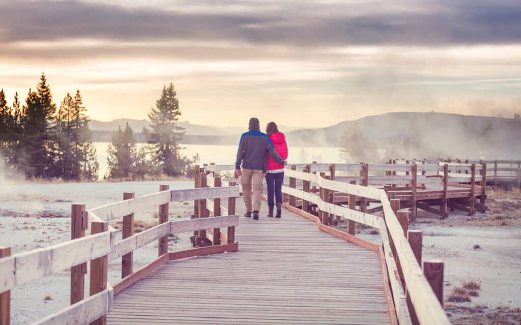 Visiting Yellowstone in the Winter