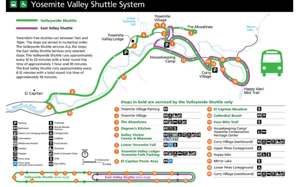 Yosemite Valley Shuttle System