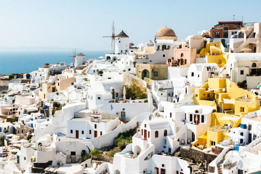 Oia Village in Santorini, Greece