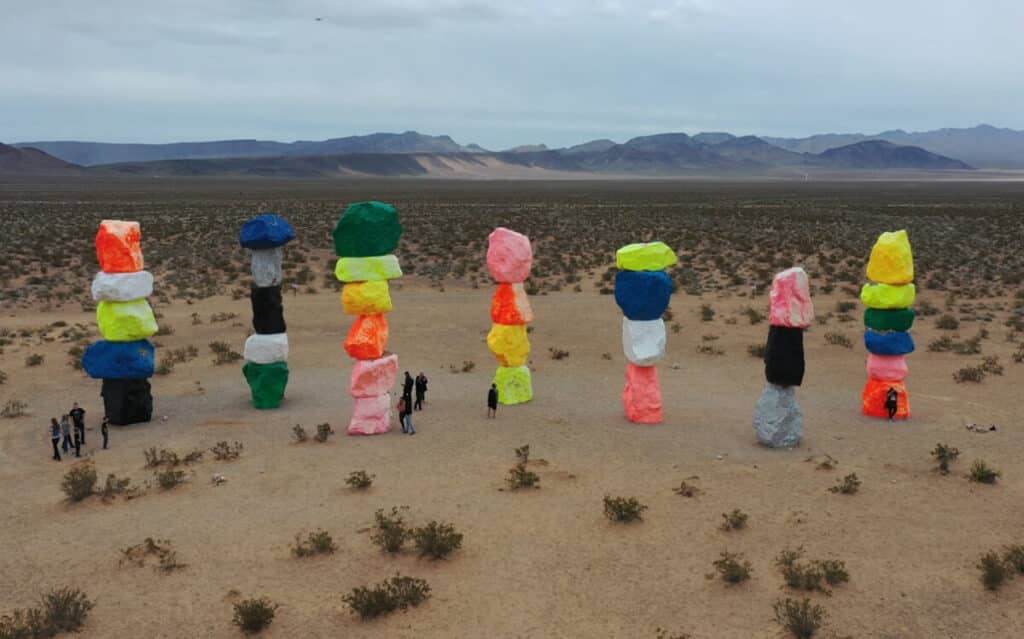 Visiting the Seven Magic Mountains