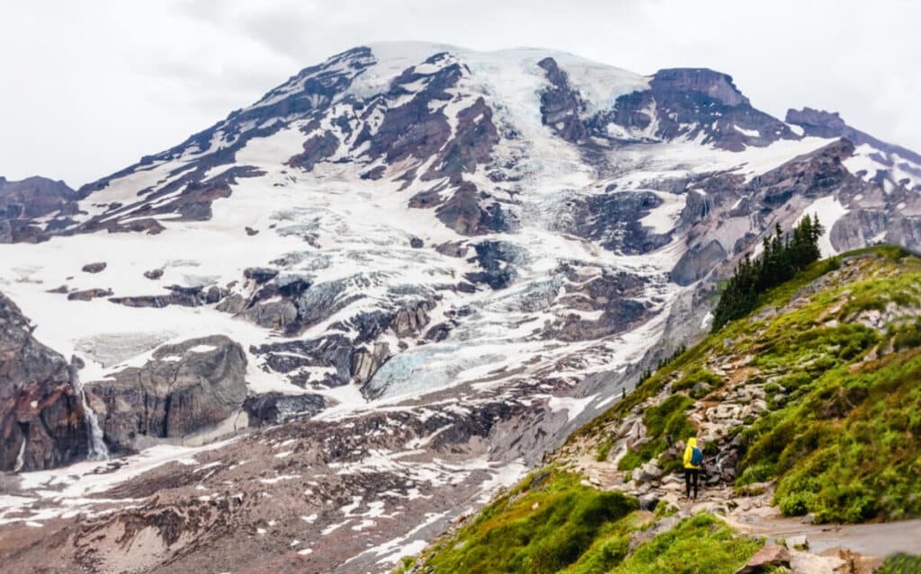 A Cold Day at Mount Rainier