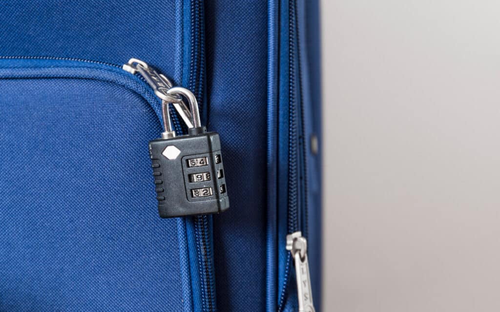 A Travel Padlock