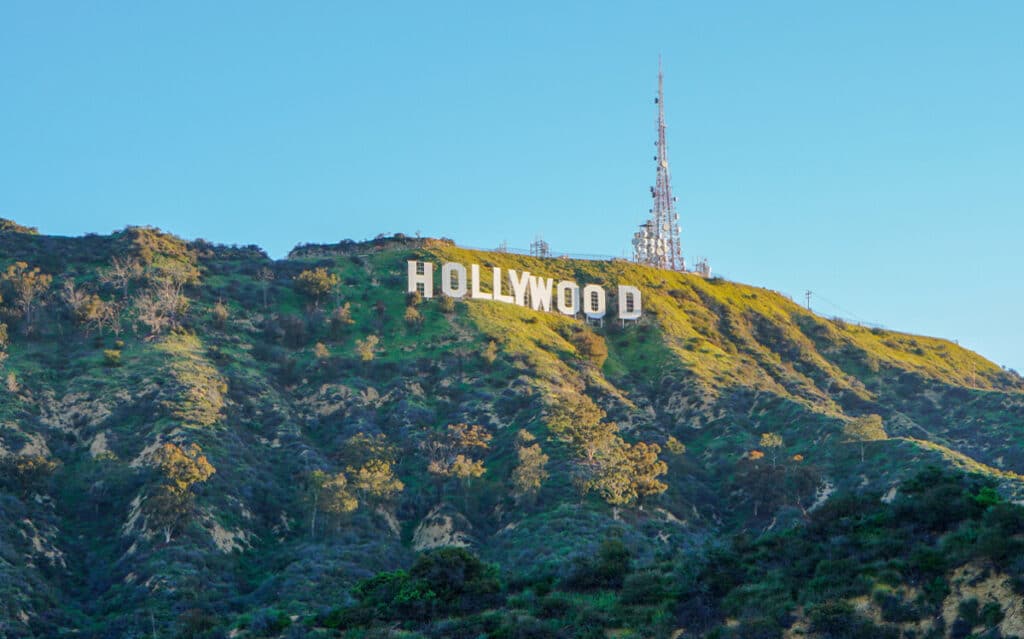 A View of the Hollywood Sign