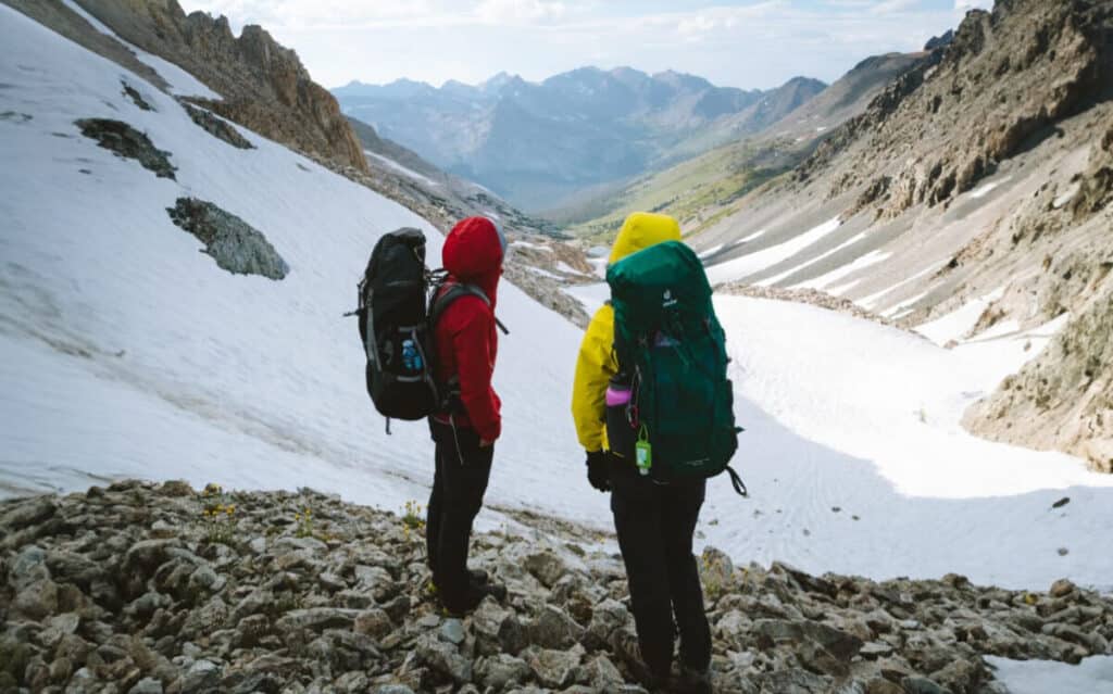 The Lovers Passport Wearing Backpacks