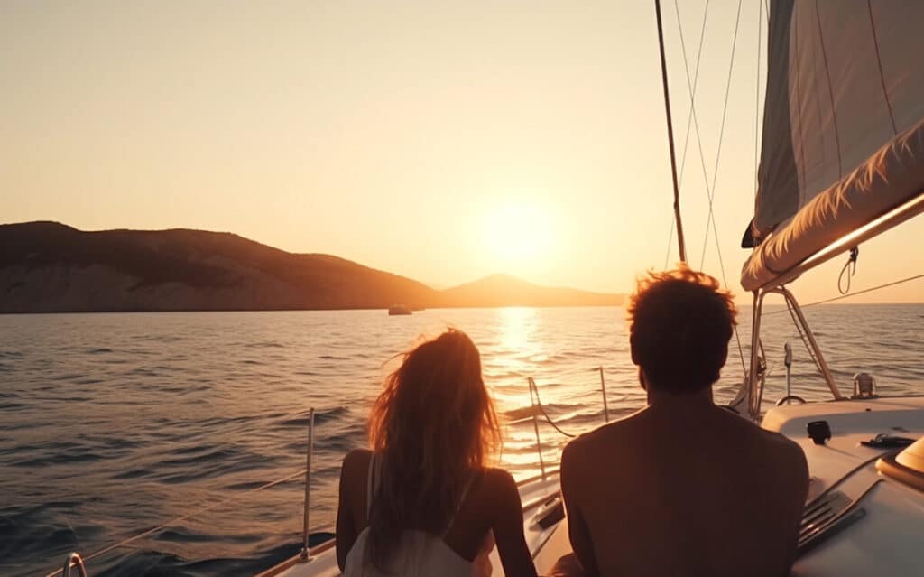 A Boat Tour at Sunset