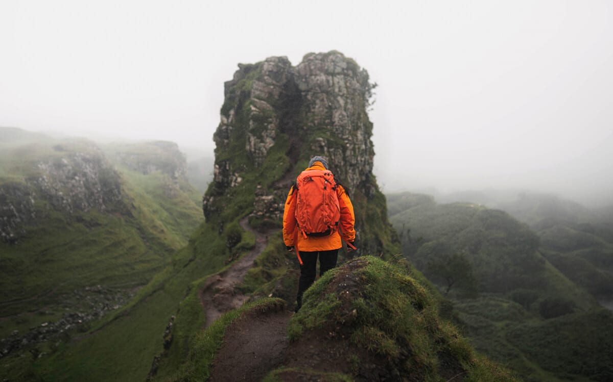 A Camper in the Isle of Skye