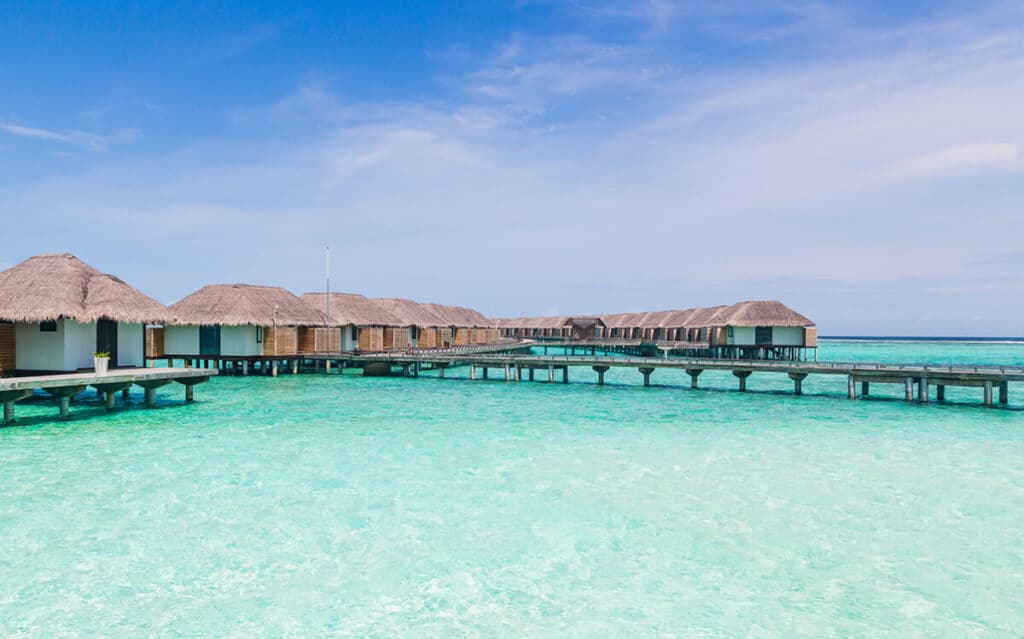 A Resort in the Maldives