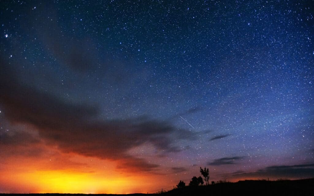 An Eta Aquariids Meteor Shower