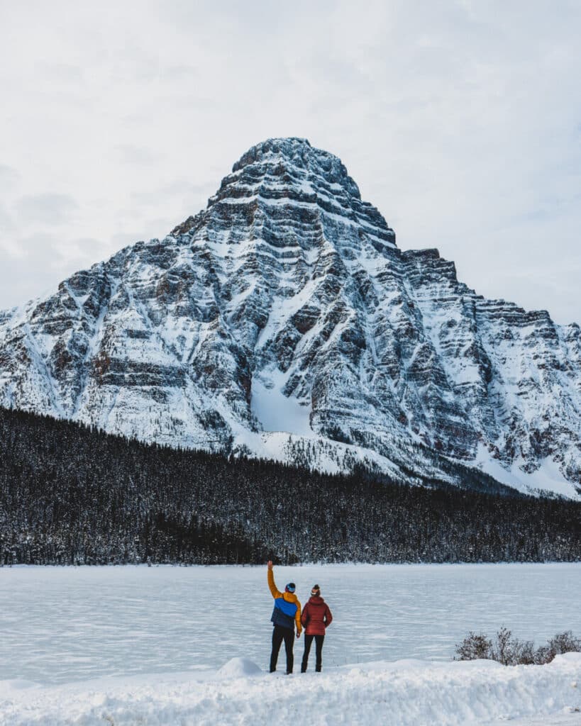 Scenic Canadian Rocky Mountains near Banff