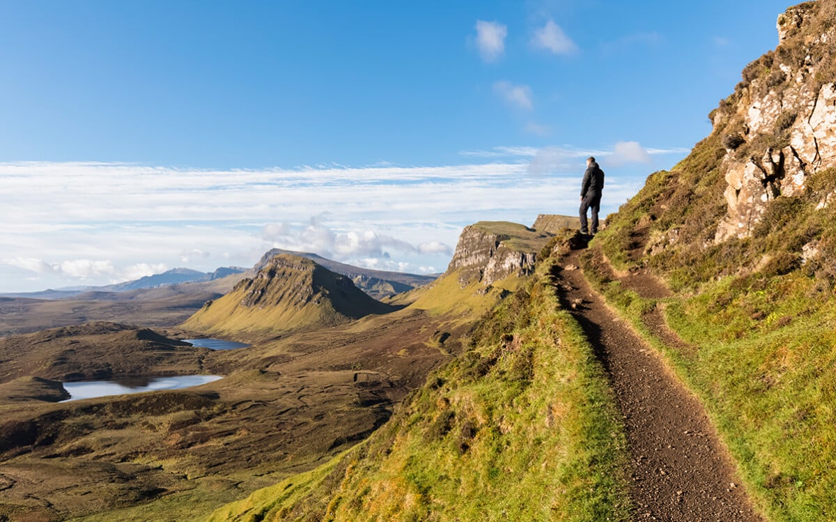 Hiking in the Isle of Skye