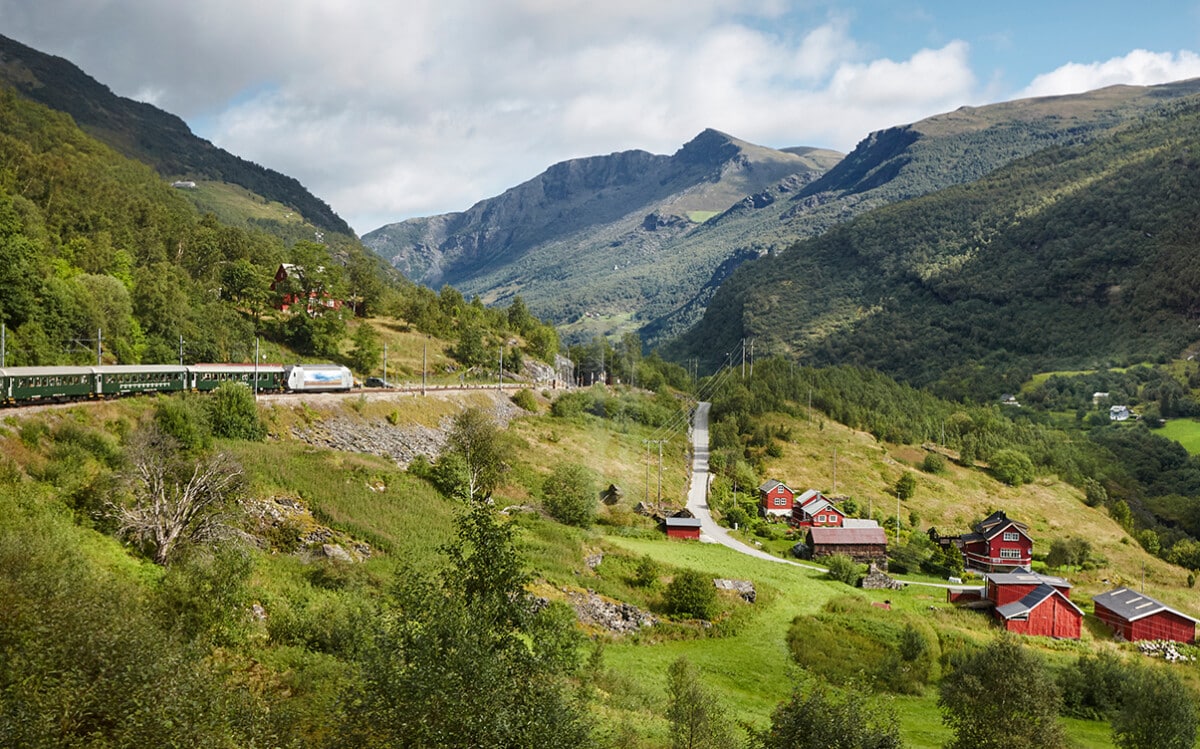 A Rural Town in Norway