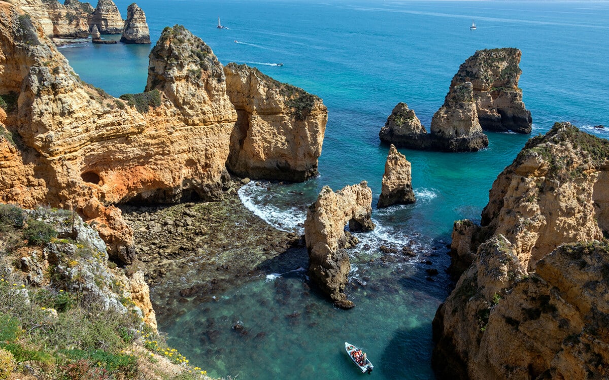 Coastal Caves in the Algarve