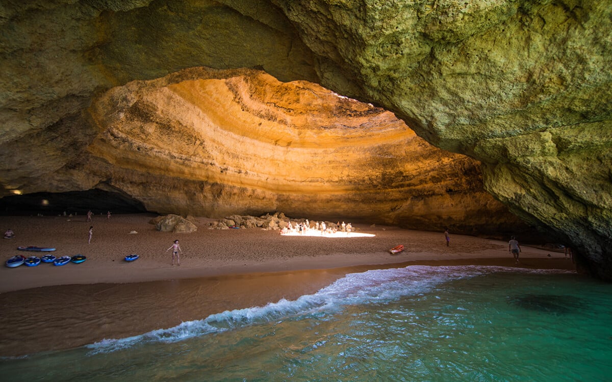 Inside the Benagil Cave