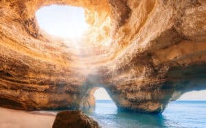 The Benagil Cave in Portugal