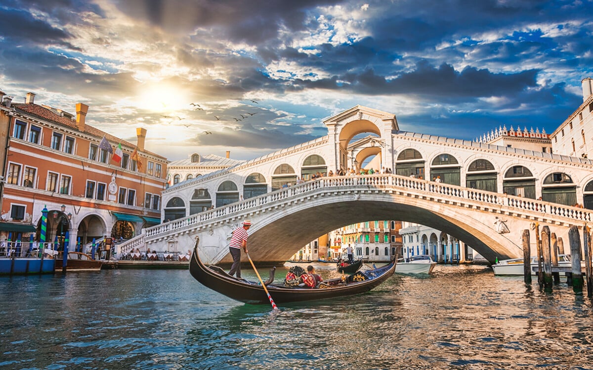 A Gondola in Venice