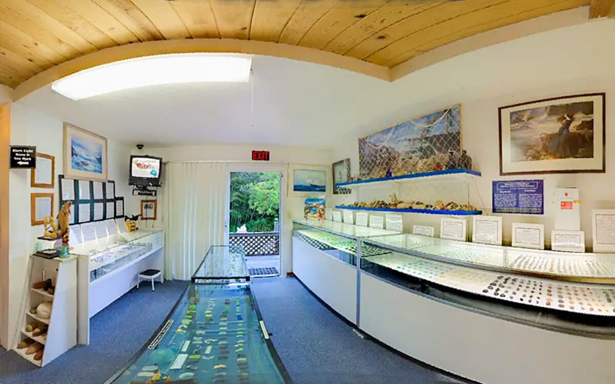 The Sea Glass Museum in Fort Bragg