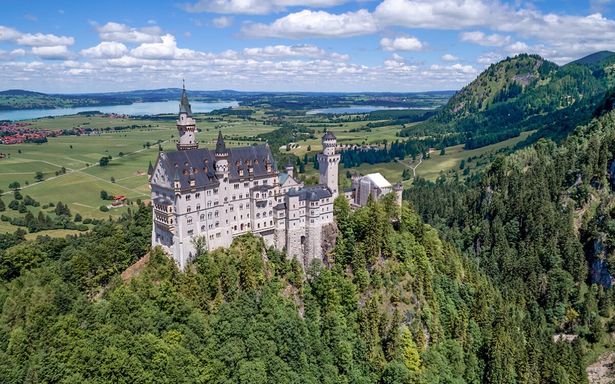 Neuschwanstein Castle in Schwangau Germany